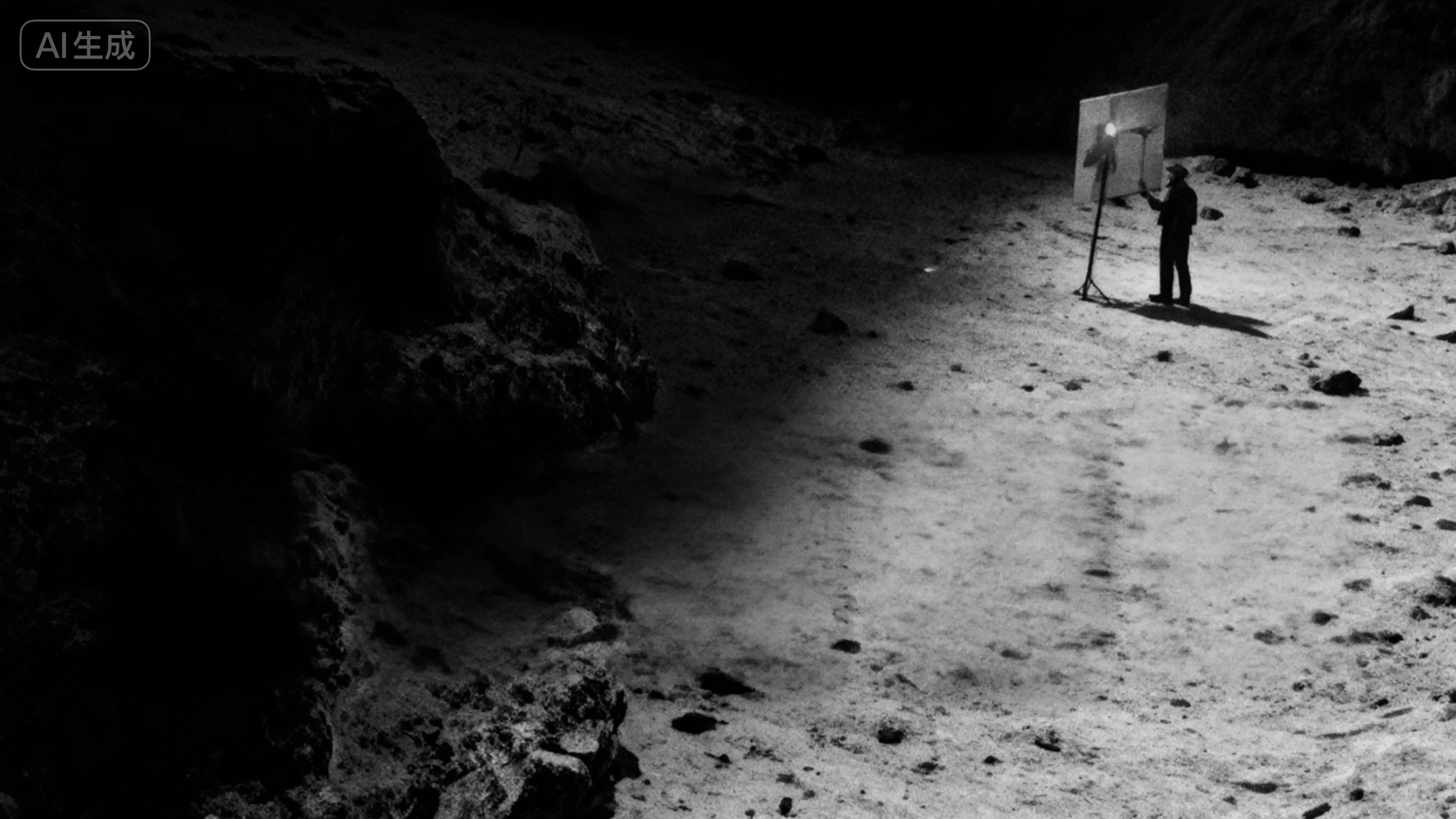 AI image editor abstract background